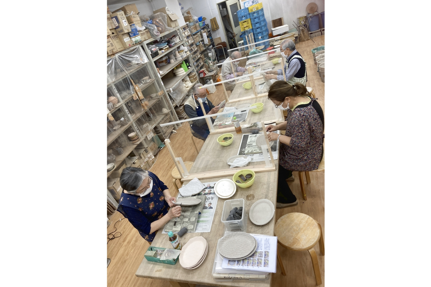 【神奈川・横浜・陶芸体験】好きな形のお皿が作れちゃう！4歳から体験できる子供陶芸 写真4