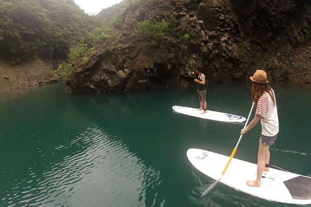 【徳島・SUP】初心者におすすめ！森の中でゆっくりSUPクルージングを楽しもう 写真4