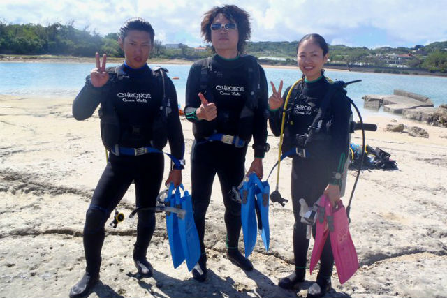 【沖縄県中頭郡・ライセンス取得】ダイバーを目指そう！PADIオープンウォーターダイバー（2日間） 写真3