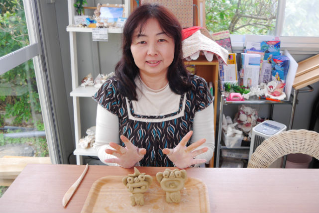 【沖縄・今帰仁村・シーサー作り】沖縄の伝統工芸を体験！手びねりでシーサーを作ろう 写真7