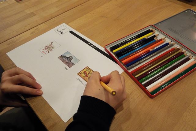 【神戸・マッチ箱作り】童心に返って楽しめる！塗り絵でマッチ箱作り 写真4