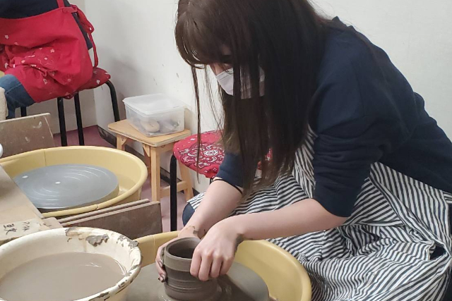 【期間限定ポイント10%還元！名古屋・陶芸体験】憧れの電動ろくろで思いを込めて作品づくり 写真7