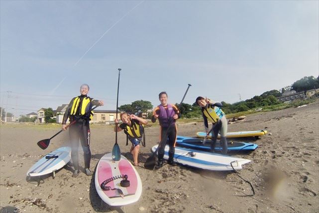 【神奈川・SUP】三戸浜の風を感じながら！健康的なマリンスポーツSUPを体験しよう 写真3