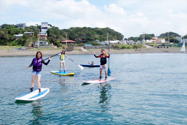 【神奈川・SUP】三戸浜の風を感じながら！健康的なマリンスポーツSUPを体験しよう 写真4