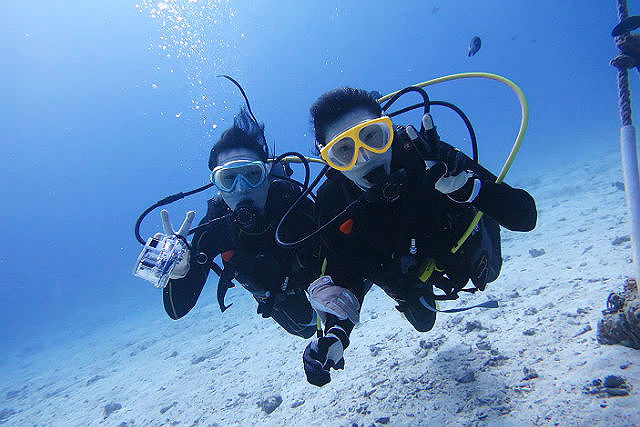 【沖縄県国頭郡・体験ダイビング】沖縄の海に手軽に潜れる！体験ダイビング（1ビーチ） 写真3