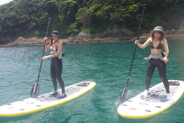 【静岡・SUP】SUP＋サーフィンスクール！魅力満載のプレミアム体験プラン