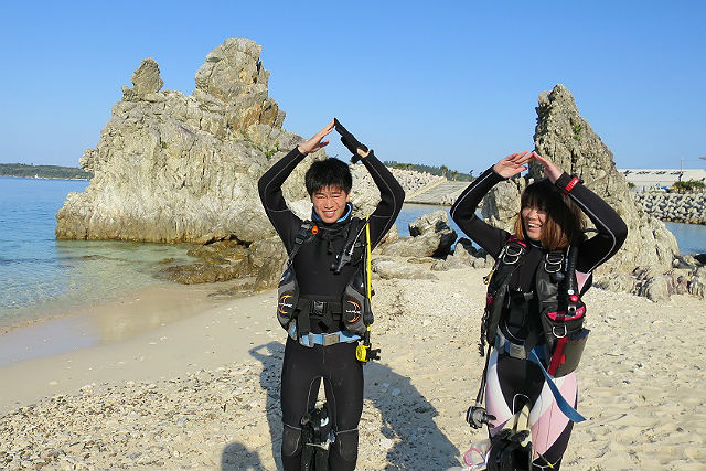 【沖縄県国頭郡・ライセンス講習】ダイビングの基礎を身につける！スキューバダイバー講習 写真7