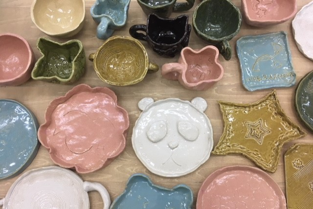 【岩手・盛岡・陶芸教室】カップやお皿を作ろう！手作り感あふれる、手びねり陶芸体験 写真6