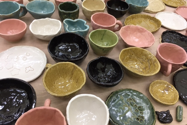 【岩手・盛岡・陶芸教室】カップやお皿を作ろう！手作り感あふれる、手びねり陶芸体験 写真7