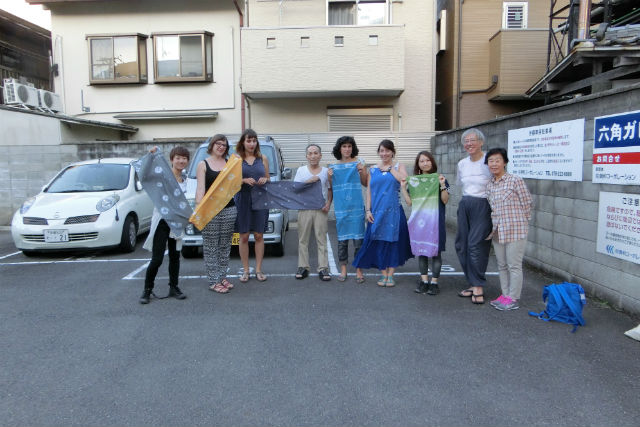 【京都市・染物体験】京鹿の子絞りに挑戦！個性が光るオリジナルショールを作ろう 写真7