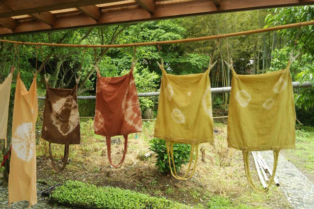 【長崎・雲仙・草木染め】手作りの面白さに目覚めます！布バッグを染めよう 写真6