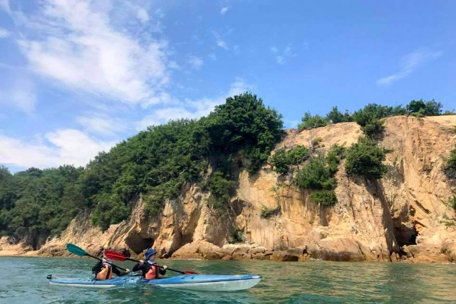 【広島・尾道・カヤック・半日】瀬戸内海の眺めに感動！島々をめぐるカヤックツアー（150分） 写真8