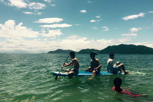 【広島・尾道・SUP・半日】波が穏やかな瀬戸内海でSUPツアー（150分） 写真7