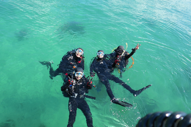 【広島・福山・ダイビング・ライセンス取得】ショップで1泊！島根の海でPADIのCカードを取得！ 写真2