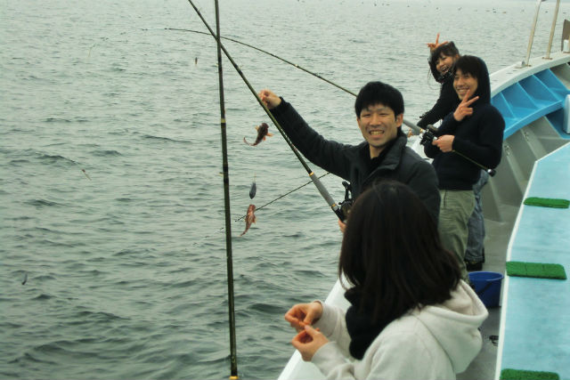 【愛知・南知多町・船釣り】魚の宝庫で船釣りを体験！体験後は船上でBBQ！ 写真4