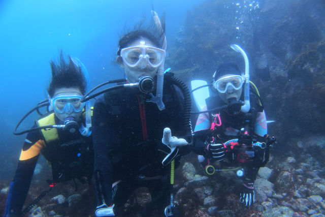 【静岡・伊東市・ファンダイビング】四季のある海を満喫！伊豆海洋公園・2ビーチダイビング 写真5