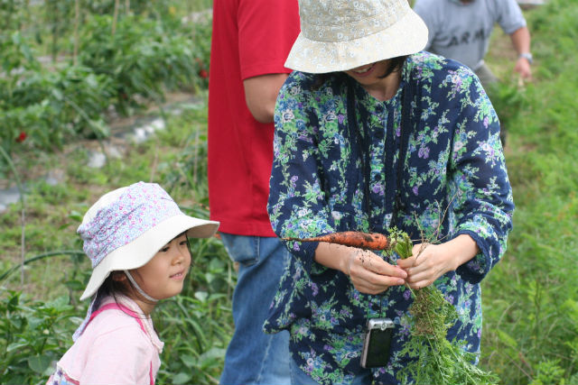 【山梨・収穫体験】無農薬・無化学肥料の新鮮やさいを収穫！60分農業体験