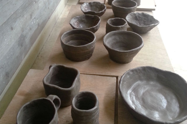【相模原・陶芸・手びねり】緑に囲まれた静かな工房で、ゆったりと陶芸を楽しもう（貸切） 写真7