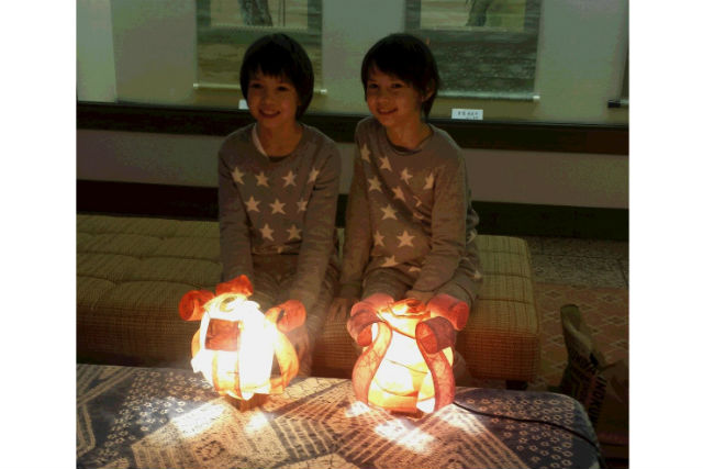 【長野・手作りランプシェード】温かい光を包み込んだ、和紙ランプを作ろう！ 写真7