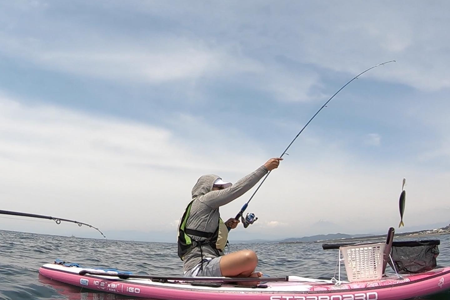 【神奈川・茅ヶ崎・SUP】SUPと釣りを両方楽しめる「SUPフィッシング」体験 写真8