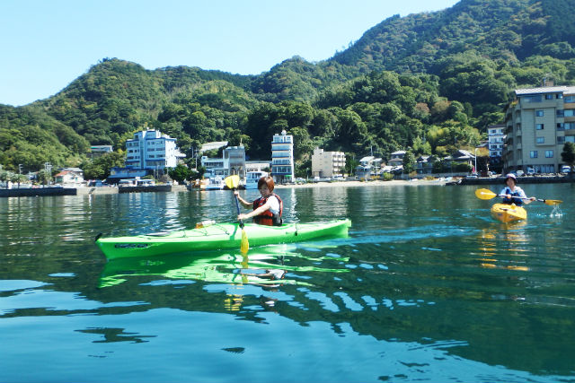 【静岡・沼津・カヤック】穏やかな湾内で初めてのツーリング！ランチ付きシーカヤックツアー 写真5