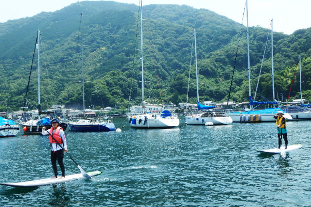 【静岡・沼津・SUP】静かな湾内で楽しくSUP体験！初心者コース 写真8