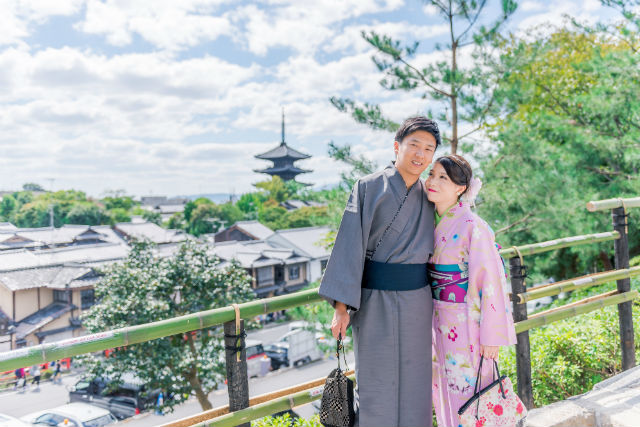 【京都・祇園・着物・浴衣レンタル】男性専用プラン！ラクラク変身しよう 写真6