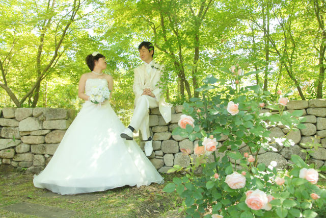 【湯布院・ロケーションフォト】和洋装プラン（衣装2点＆ヘアメイク＆小物一式込み・アルバム付） 写真7