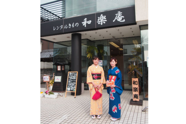 【大分・杵築・着物レンタル】「きものが似合う歴史的町並み」に認定！風情ある城下町を、着物で町歩き 写真6