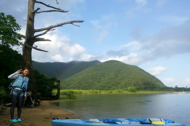 【期間限定ポイント10%還元！鹿児島・奄美大島・カヌー】サンセットマングローブツアー（2時間） 写真8