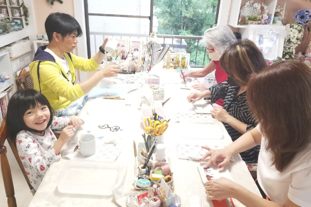 【静岡・ポーセラーツ】初心者向け！簡単かわいいポーセラーツ体験 写真7