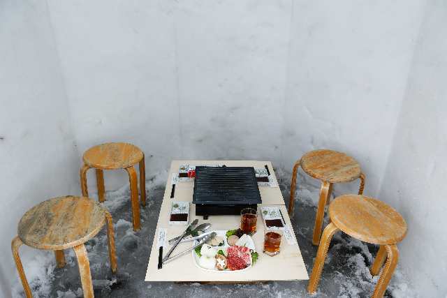 【兵庫・但馬・BBQ】但馬牛41部位を食べ尽くし！かまくらBBQ（200g／SSコース） 写真8