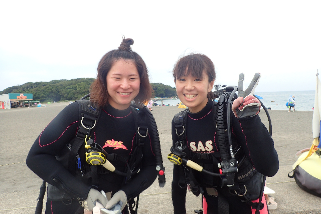 【リフレッシュ・1ビーチファンダイビング】千葉・館山・3時間（Cカード保持者限定） 写真7