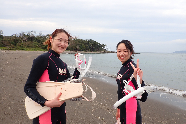 【リフレッシュ・1ビーチファンダイビング】千葉・館山・3時間（Cカード保持者限定） 写真5