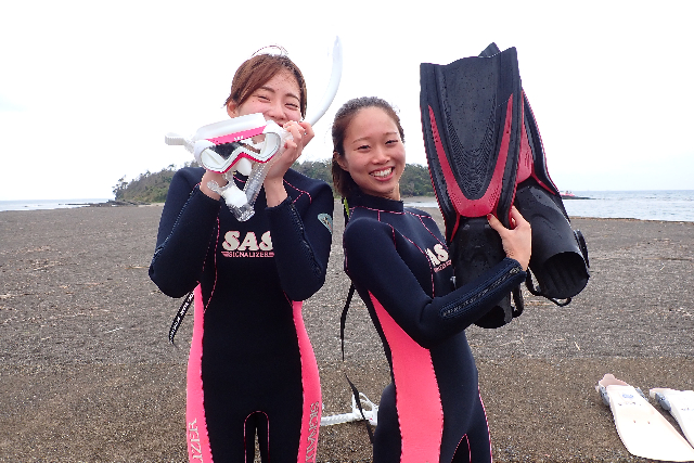 【リフレッシュ・1ビーチファンダイビング】千葉・館山・3時間（Cカード保持者限定） 写真4