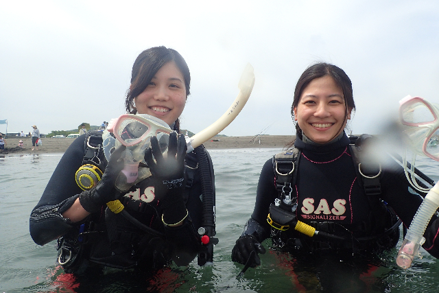 【リフレッシュ・1ビーチファンダイビング】千葉・館山・3時間（Cカード保持者限定） 写真8
