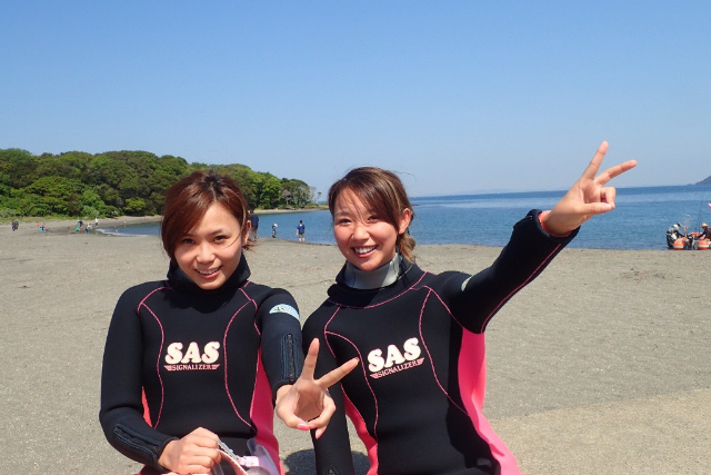 【リフレッシュ・2ビーチファンダイビング】千葉・館山・5時間（Cカード保持者限定） 写真7