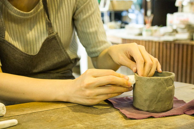 東京・深大寺・手びねり陶芸体験（約50分） 写真7