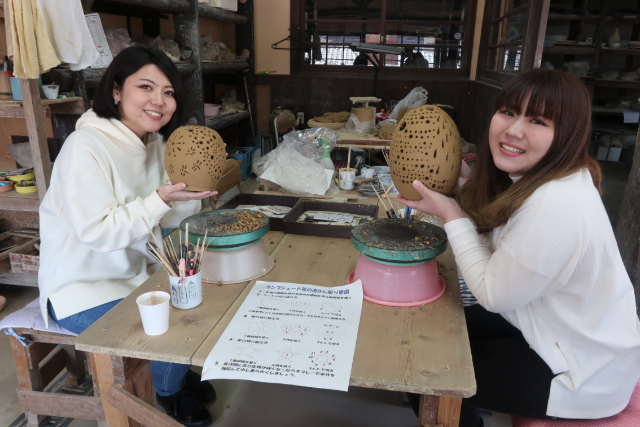 【佐賀・陶芸体験】歴史的建造物内で楽しむ陶芸体験！オリジナルランプシェードづくり 写真4
