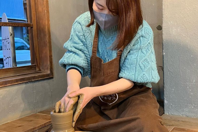 【期間限定ポイント10%還元！鎌倉・陶芸体験】気分は憧れの陶芸作家。電動ロクロにチャレンジ！ 写真7