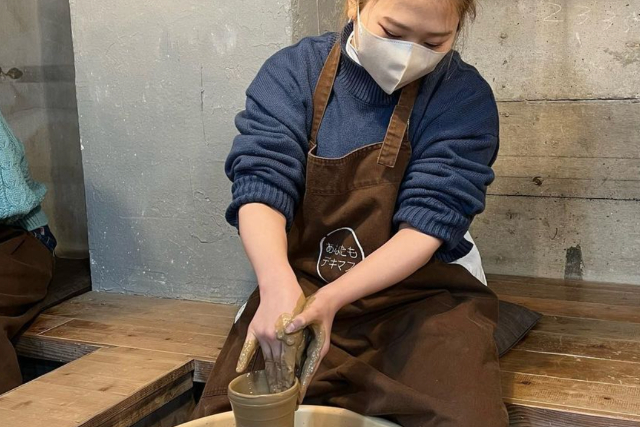【期間限定ポイント10%還元！鎌倉・陶芸体験】気分は憧れの陶芸作家。電動ロクロにチャレンジ！ 写真8
