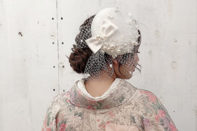 【福岡・着物レンタル】大人気！ナチュラルモダン着物を可愛くスタイリング！ヘアセット付きプラン 写真4