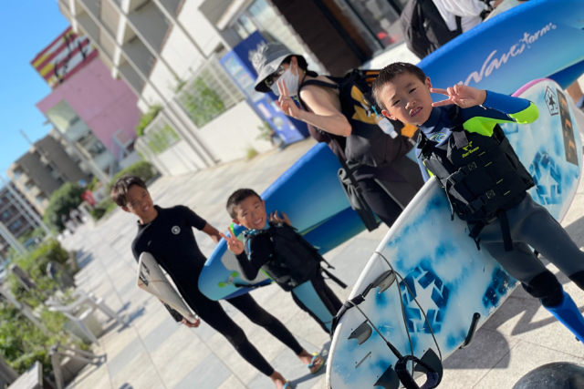 【親子サーフィンスクール】神奈川・鵠沼海岸（2時間） 写真7