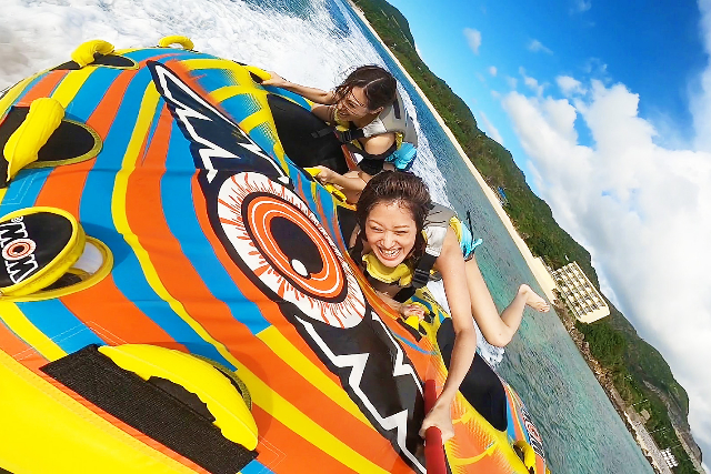 【期間限定ポイント10%還元！沖縄・本部・マリンスポーツ】4つの大絶叫マリンスポーツ（学割プラン） 写真8