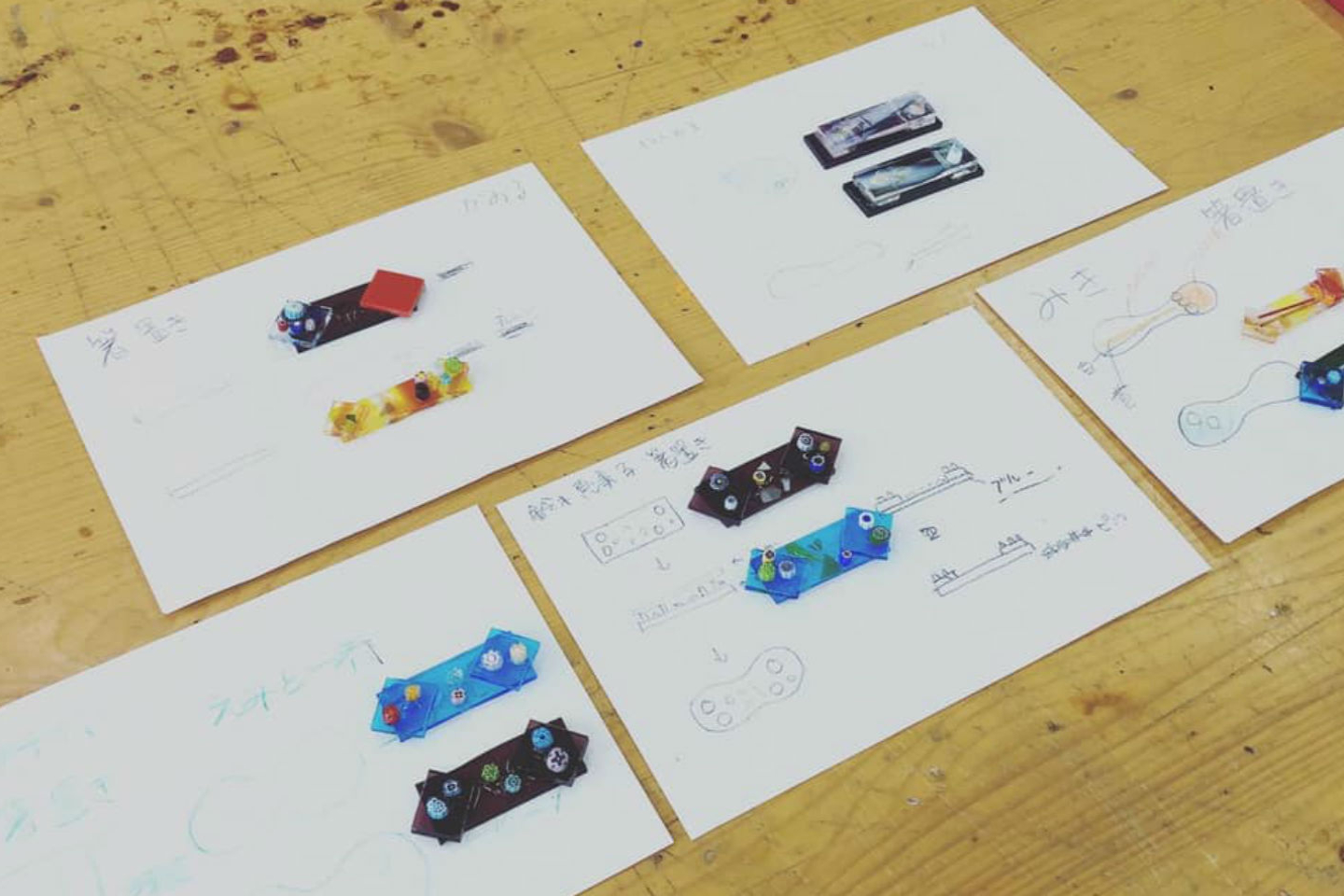 【宮城・仙台・ガラスフュージング】手作りアクセサリーを作ろう！ピアス・ネックレス・箸置きから選べる！個性が光るガラス制作体験（北仙台駅徒歩11分） 写真6