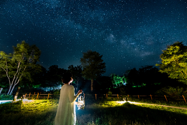 【長野・阿智村・ナイトツアー】幻想的な空間を冒険！ARナイトウォーク 写真8