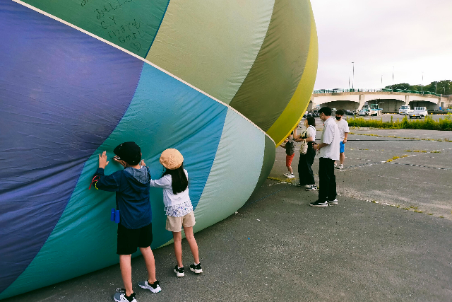 【宮城・松島・熱気球】朝日に染まる日本三景に感動！上空20ｍふんわり熱気球体験 写真8