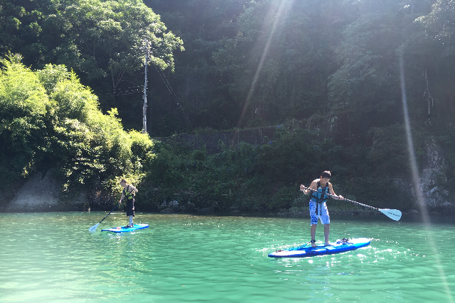 【和歌山・古座川・SUP】大自然をとことん満喫！テントサウナ＆SUP体験 写真8