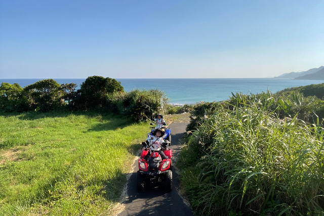 【鹿児島・奄美大島・四輪バギー】気軽なショートコース！奄美四輪バギー絶景ツアー