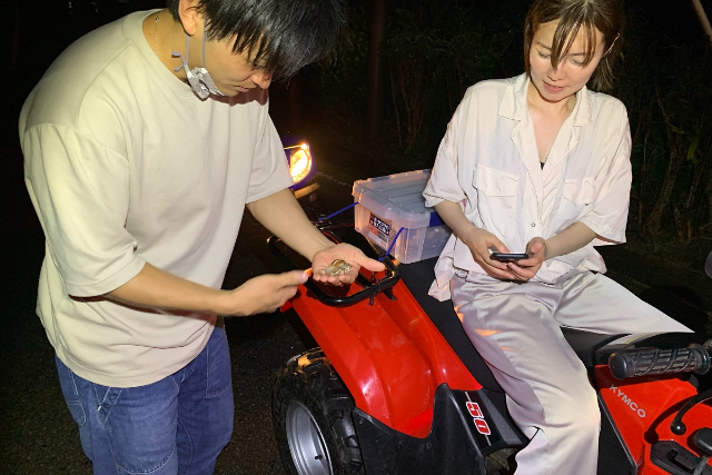 【鹿児島・奄美大島・四輪バギー】4輪バギーで行く！ナイトアドベンチャーツアー 写真6